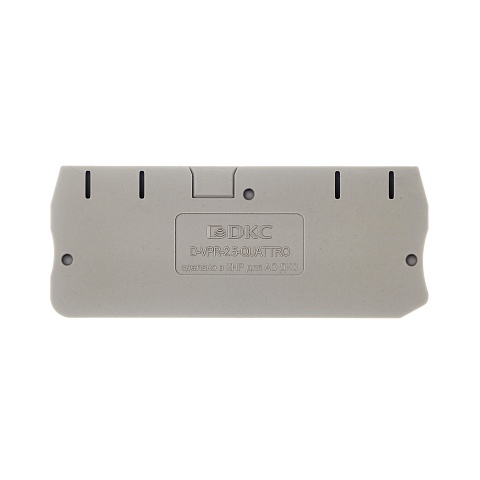 DKC Nuputuk Изолятор торцевой для клеммы VPR-2.5-QUATTRO