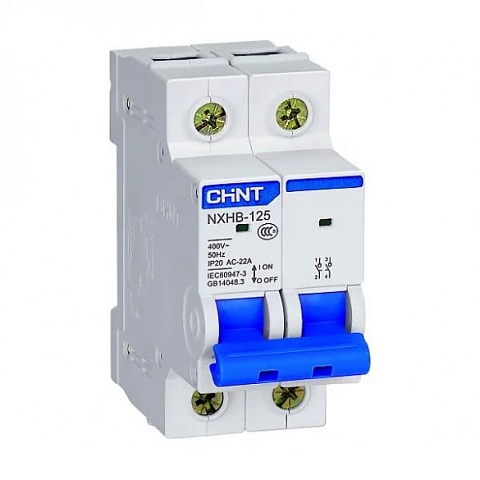 CHINT Выключатель нагрузки NXHB-125 2P 20A (R)