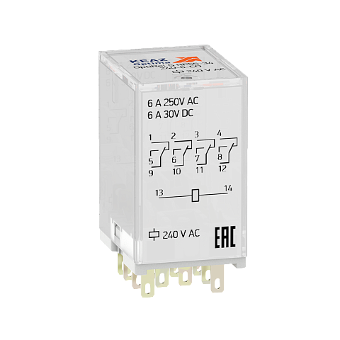 КЭАЗ Реле промежуточное OptiRel G RP55-32-240-12-CO/TI