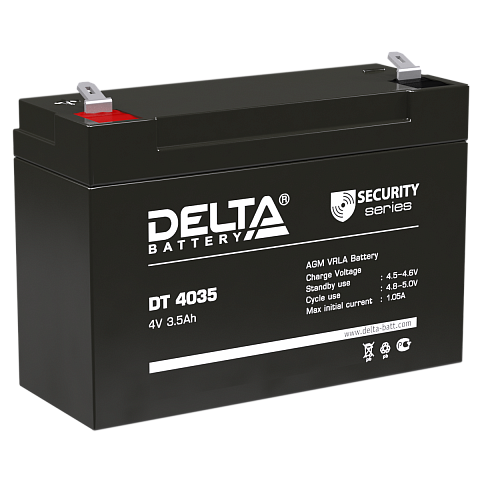 Delta Аккумуляторная батарея DT 4035 4В/3,5Ач