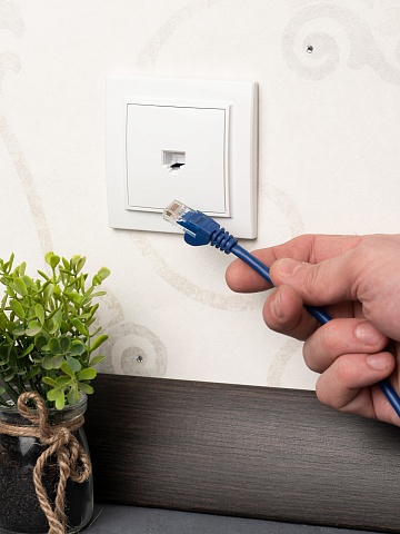 EKF Basic Минск Белый Розетка RJ-45, СП