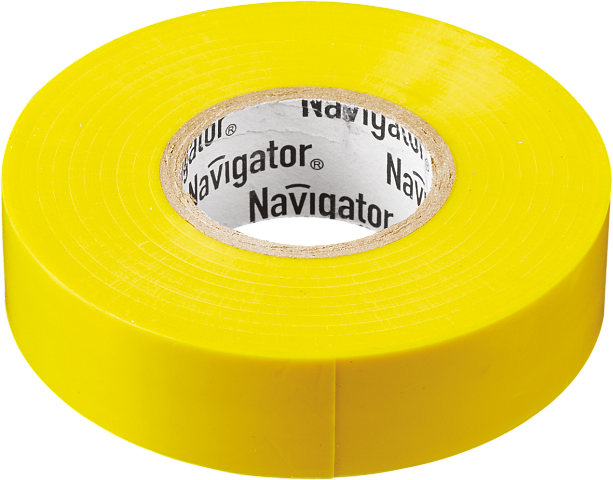 Navigator Изолента 71 231 NIT-B15-10/Y жёлтая