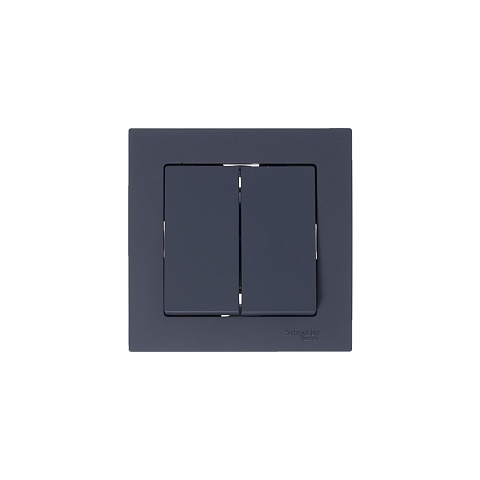 Systeme Electric AtlasDesign Грифель Выключатель 2-клавишный сх.5, 10АХ, механизм