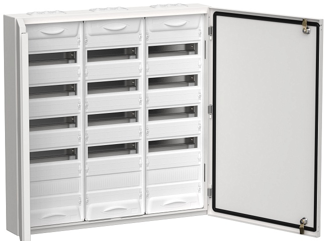 IEK TITAN 5 Корпус мет. ЩРн-180 (3х60) 835х830х140 IP54 бел
