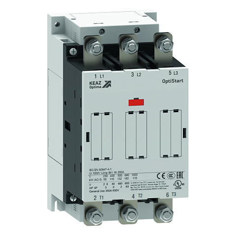 КЭАЗ Контактор OptiStart K-AF-160-30-00-E230 с катушкой AC/DC с электронным управлением