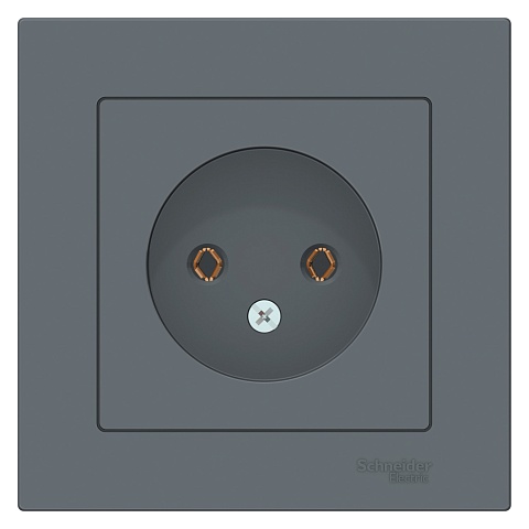 Systeme Electric AtlasDesign Грифель Розетка б/з, 16А, в сборе