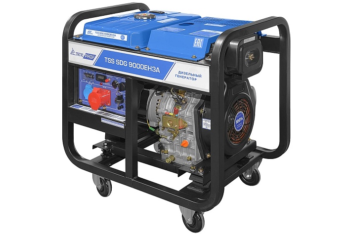 ТСС Дизель генератор SDG 9000EH3A