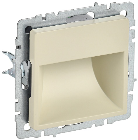 IEK BRITE BASE Бежевый Подсветка LED встраив ПЛ20-БрКр