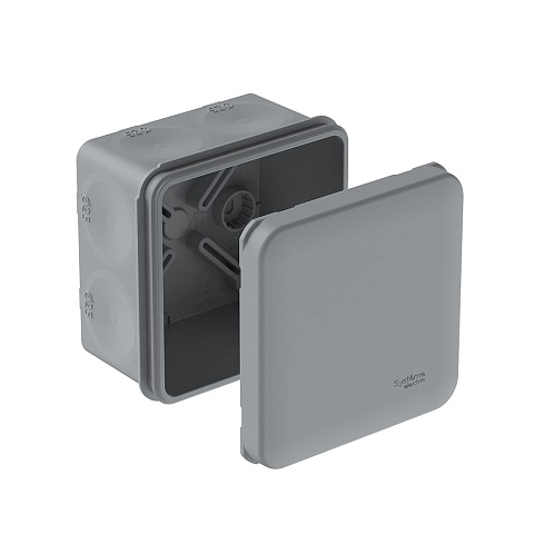 Systeme Electric MultiBox Серая Коробка распределительная с мембранными вводами IP66 70х70х42 (со стикером)