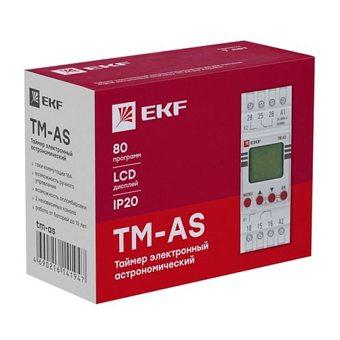 EKF PROxima Таймер электронный астрономический TM-АS