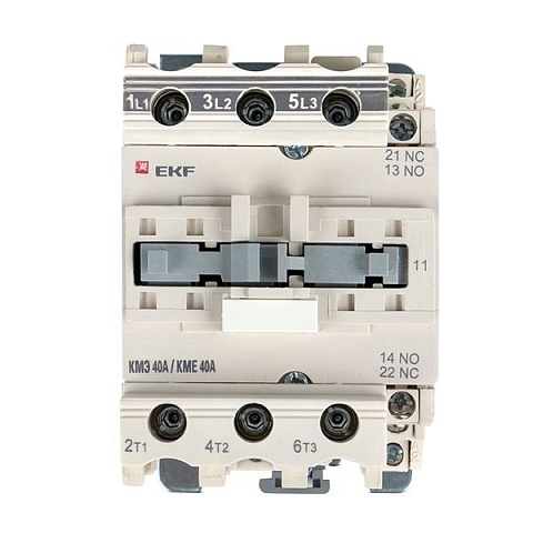 EKF PROxima Контактор КМЭ малогабаритный 40А 220В NO+NC