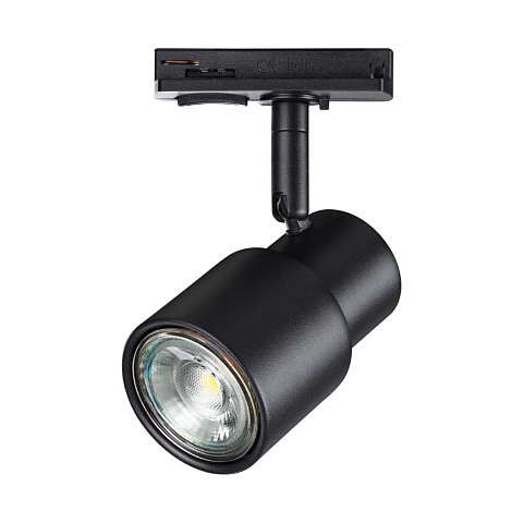Novotech 370926 PORT NT22 черный Светильник трековый однофазный двухжильный IP20 GU10 50W 220V MOLO