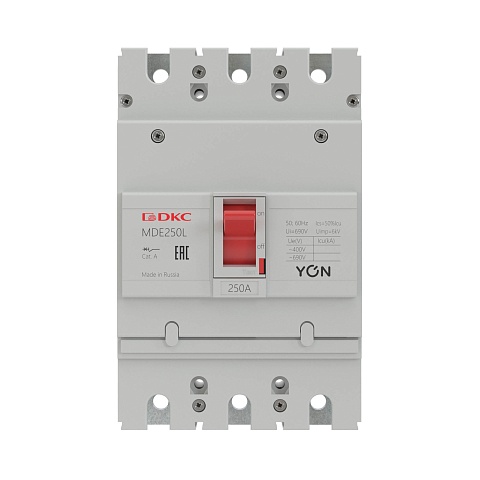 DKC YON pro Автоматический выключатель MDE250L200 3P 200А 18kA