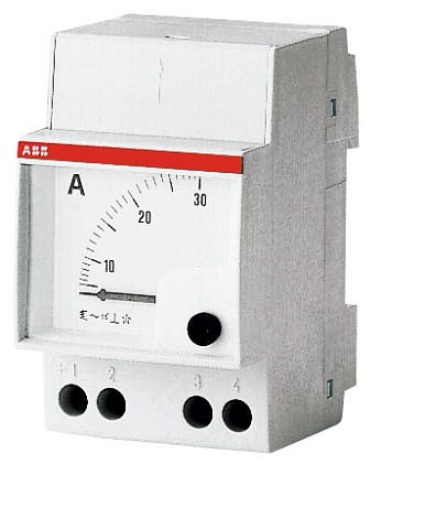 ABB AMT Амперметр аналоговый без шкалы 5A, на DIN-рейку