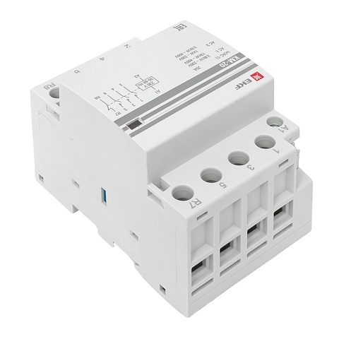EKF PROxima Контактор модульный КМ 20А 3NО+NC (3 мод.)