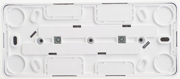 Systeme Electric Этюд наруж Бел Розетка 3-ая б/з без шторок 16А 250B