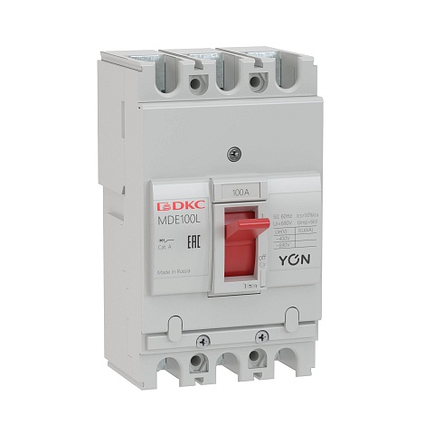 DKC YON pro Автоматический выключатель MDE100L050 3P 50А 10kA
