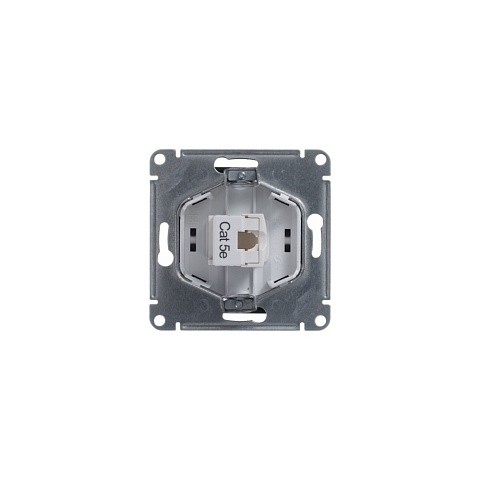 Systeme Electric Glossa Шоколад Мех Розетка компьютерная RJ45 кат.5E
