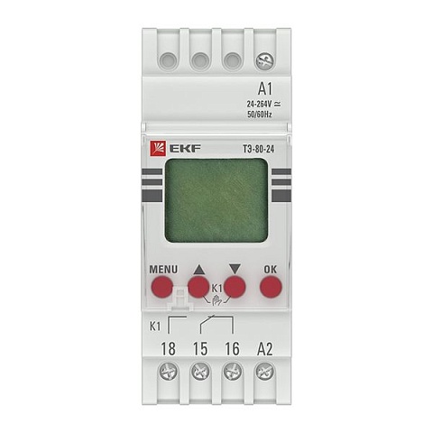 EKF PROxima Таймер электронный ТЭ-80 24-230В