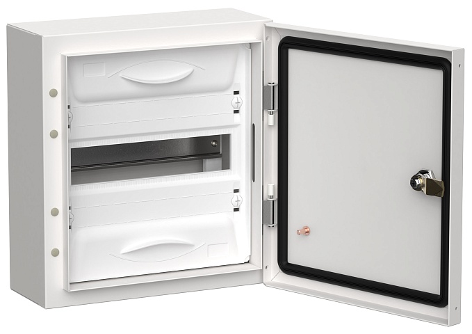 IEK TITAN 5 Корпус мет. ЩРн-12 (1х12) 335х310х140 IP54 бел