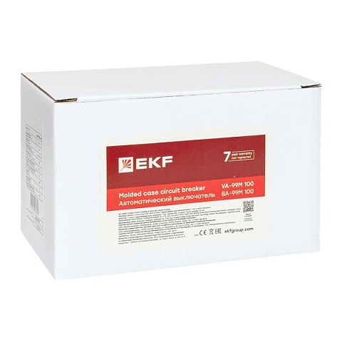EKF PROxima Автоматический выключатель ВА-99М 100/ 80А 3P 35кА