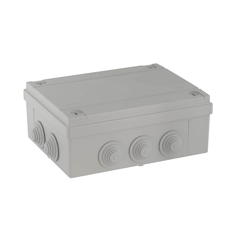 DKC Коробка ответвит. с 10 кабельными вводами д.32мм, IP55, 240х190х90мм