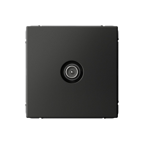Systeme Electric ArtGallery Базальт TV Розетка проходная 4DB, механизм