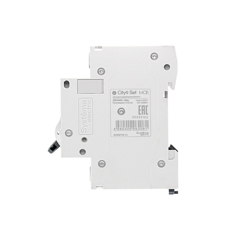 Systeme Electric City9 Set Автоматический выключатель (АВ) С 63А 1P 4.5kA 230В