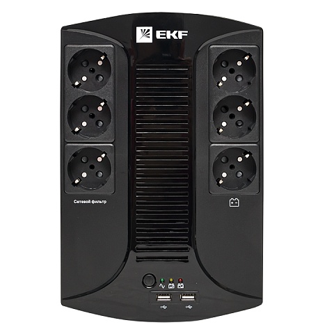 EKF PROxima Источник Бесперебойного Питания Линейно-интерактивный E-Power Home 800 ВА
