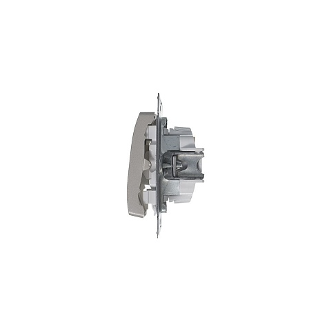 Systeme Electric Glossa Платина Выключатель 3-клавишный, сх.3, 10AX