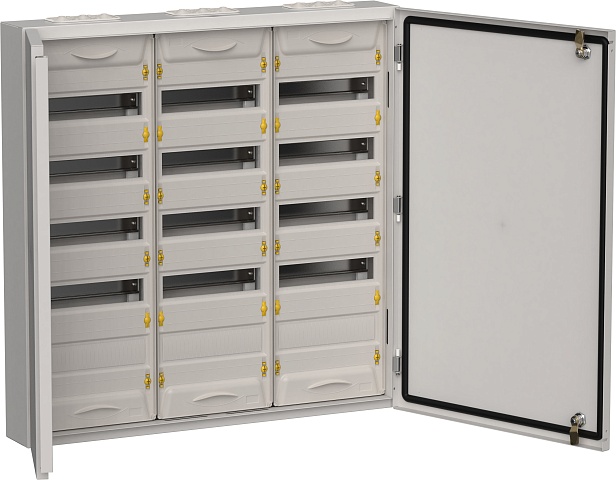 IEK TITAN 5 Корпус мет. ЩРн-180 (3х60) 835х830х140 IP54 сер