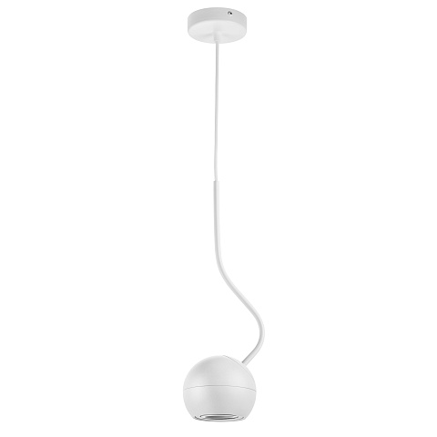 Lightstar 110716 Светильник подвесной OCCHIO FABI 1х7W (led) G5,3 БЕЛЫЙ