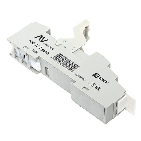 EKF Averes Разъем для реле РM5 22/2 Push-in