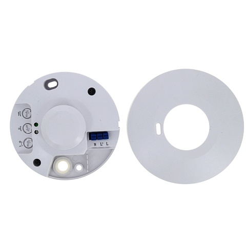 EKF PROxima Микроволновый датчик движения бел. 1200Вт 360гр. до 20м IP20 MW-703