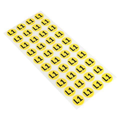 EKF PROxima Наклейка "L1" d=20мм
