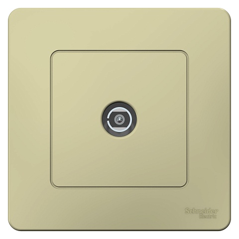 Systeme Electric Blanca внутр Беж Коннектор TV