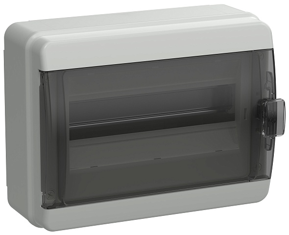IEK TEKFOR Корпус пласт. КМПн-12 IP65 черн. прозр. дверь
