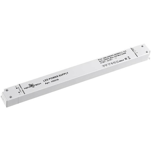 Novotech 358236 NT19 111 белый Драйвер IP20 240W 24V