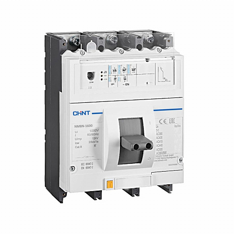 CHINT Авт. выкл. NM8N-1600Q EN 3P 1000А 70кА с электронным расцепителем (R)