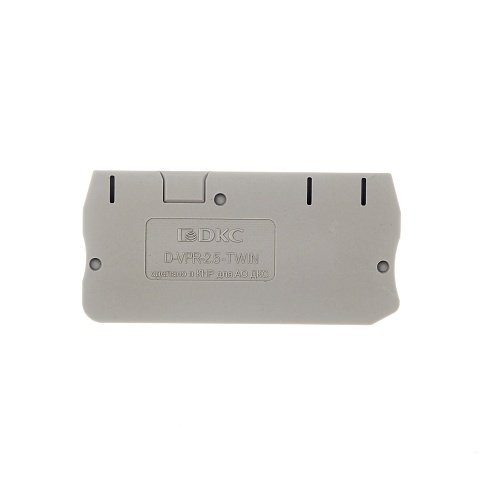 DKC Nuputuk Изолятор торцевой для клеммы VPR-2.5-TWIN