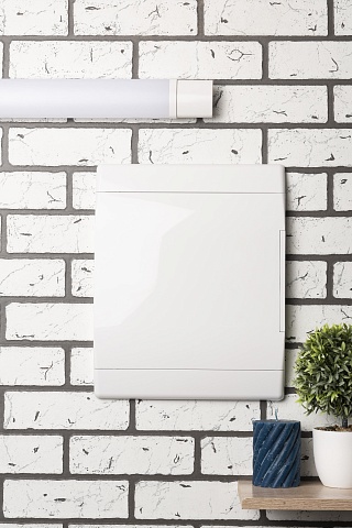 EKF PROxima Щит распределительный ЩРВ-П-24 "SlimBox" белая дверца IP41