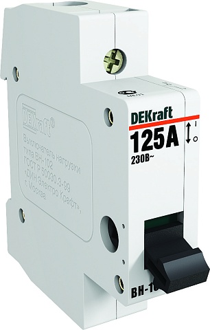 Dekraft Выключатель-разъединитель 1Р 63А ВН-102
