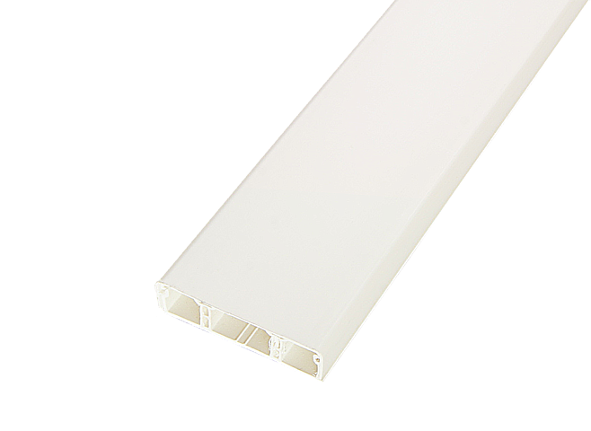 SPL Мини-плинтус 60x16 мм 3 секции длина 2 м белый (030026 - SPL - 060001S)