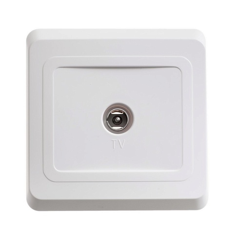 Systeme Electric Этюд Бел Розетка TV 1-ая 0,7dB