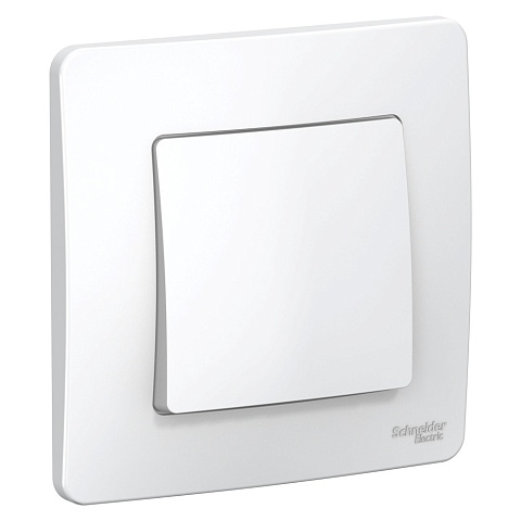 Systeme Electric Blanca внутр Бел Переключатель 1-клавишный, 10А, 250B
