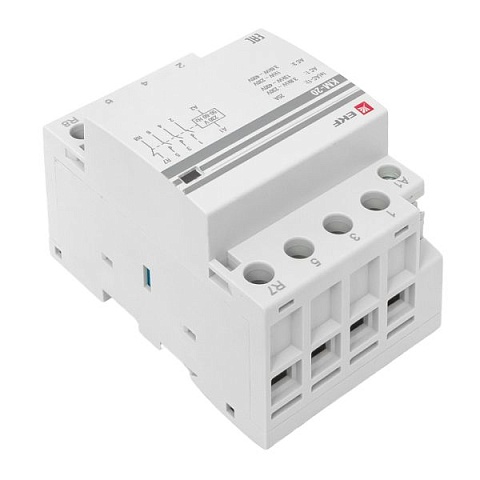 EKF PROxima Контактор модульный КМ 20А 3NО+NC (3 мод.)