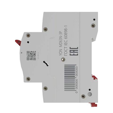 DKC YON max Автоматический выключатель модульный MD63N 3P 25A C 6kA