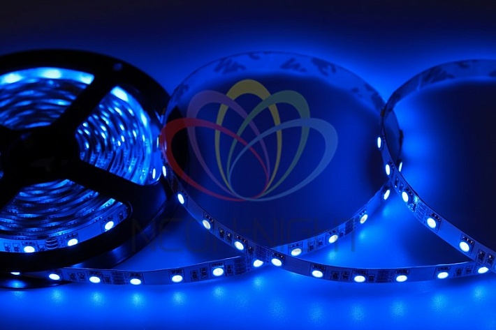 LED лента открытая, 10мм, IP23, SMD 5050, 60 LED/m, 12V, RGB Rexant